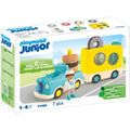 PLAYMOBIL 71702 Junior: Verrückter Donut Truck mit Stapel- und Sortierfunktion