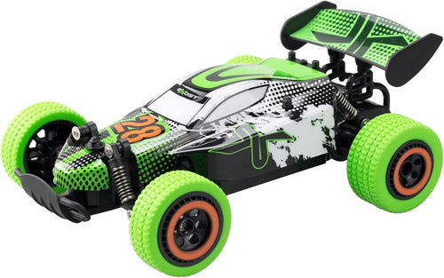 Exost - Buggy Dust Storm - Ferngesteuertes Auto Grün - Geländewagen Mit Aufhängungen - Kinderspielzeug - Grün und Schwarz - Ab 5 Jahren