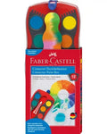 Faber Castell Connector Farbkasten 12 Farben inkl. Deckweiß